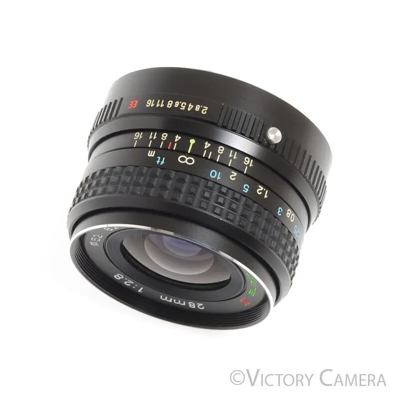 Tokina RMC 28mm f2.8 Wide Angle Prime Lens for Konica AR-mount [EXC-]