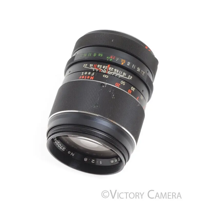 Vivitar 135mm f2.8 Auto Telephoto Camera M42 Screw Mount Lens  [EXC]