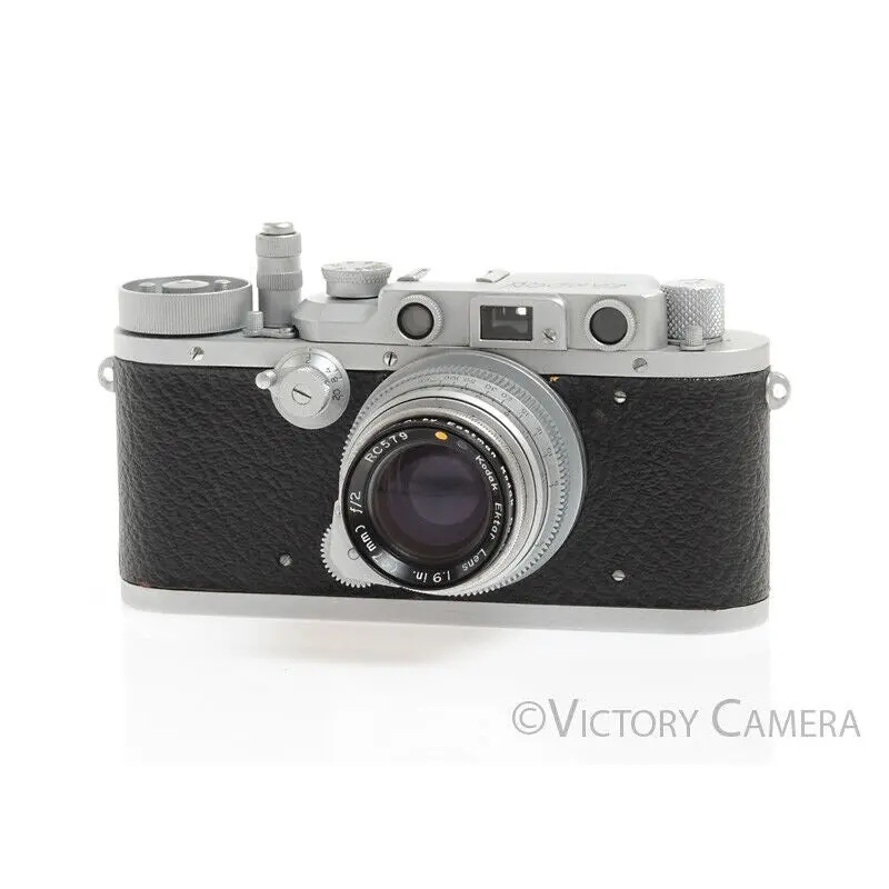 Kardon PH-629/UF Signal Corps US Army Camera w/ Kodak Ektar 47mm f2 Lens -Rare- [EXC-]