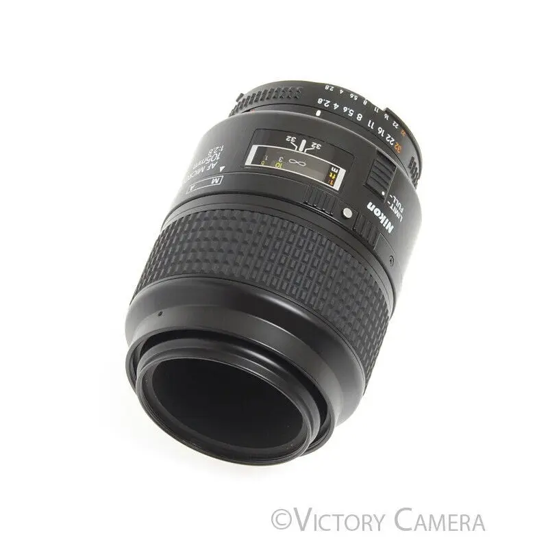 Nikon Micro-Nikkor 105mm F2.8 AF-D Autofocus Telephoto Prime Lens [EXC-]