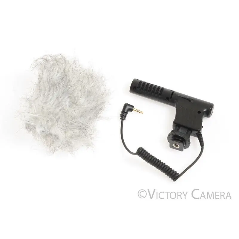 Opteka VM-8 Shotgun Mic Microphone w/ Deadcat Wind Filter [EXC]