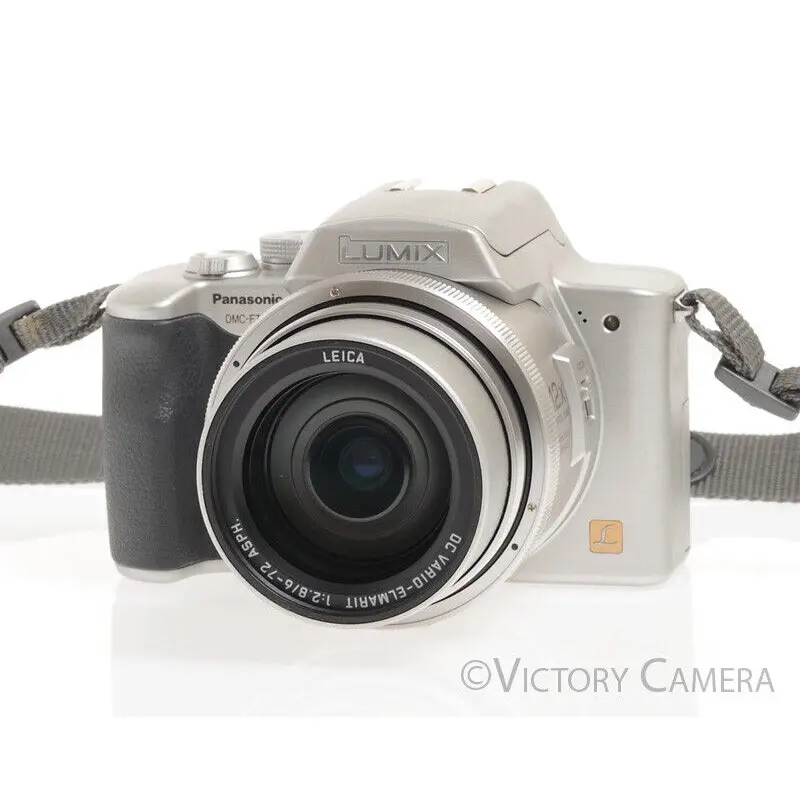 Panasonic Lumix DMC-FZ20 5MP Digital Camera w/ 25-600mm Leica Lens -Nice- [EXC]