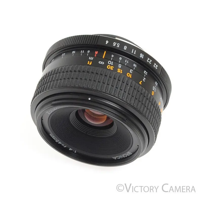 Bronica Zenzanon-RF 45mm F4 Wide-Angle Prime Lens w/ Finder  [EXC+]