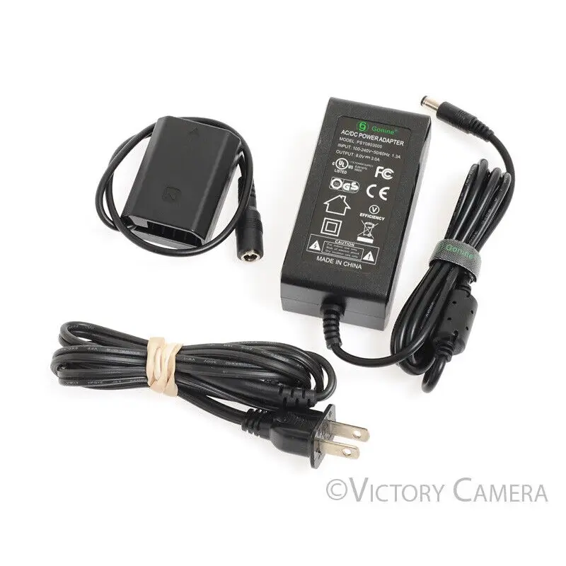 Gonine AC Power Adapter for Sony NP-FZ100 (A7iii, A7Riii, A7Siii, etc.)-Unused?- [MINT]