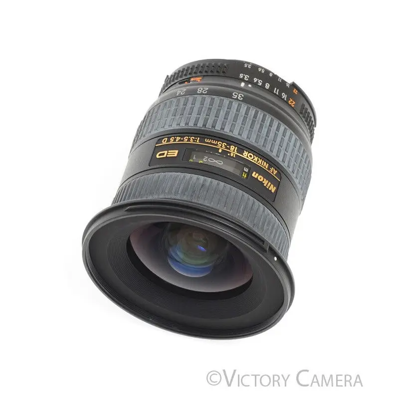 Nikon Nikkor 18-35mm F3.5-4.5 AF-D ED Full Frame Wide-Angle Zoom Lens  [EXC]