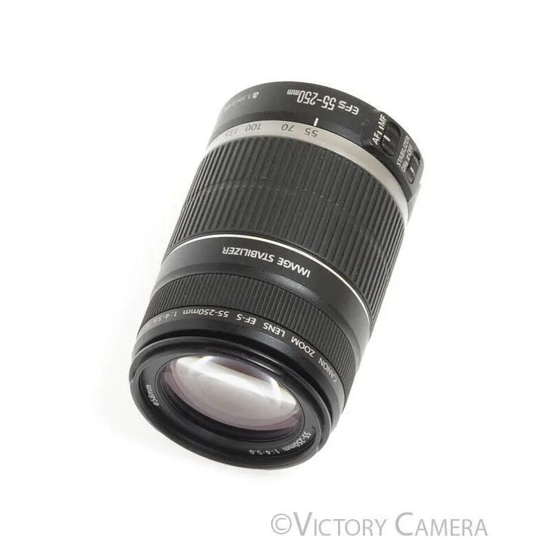 Canon EF-S 55-250mm f4.0-5.6 IS Telephoto Zoom Lens  [EXC]