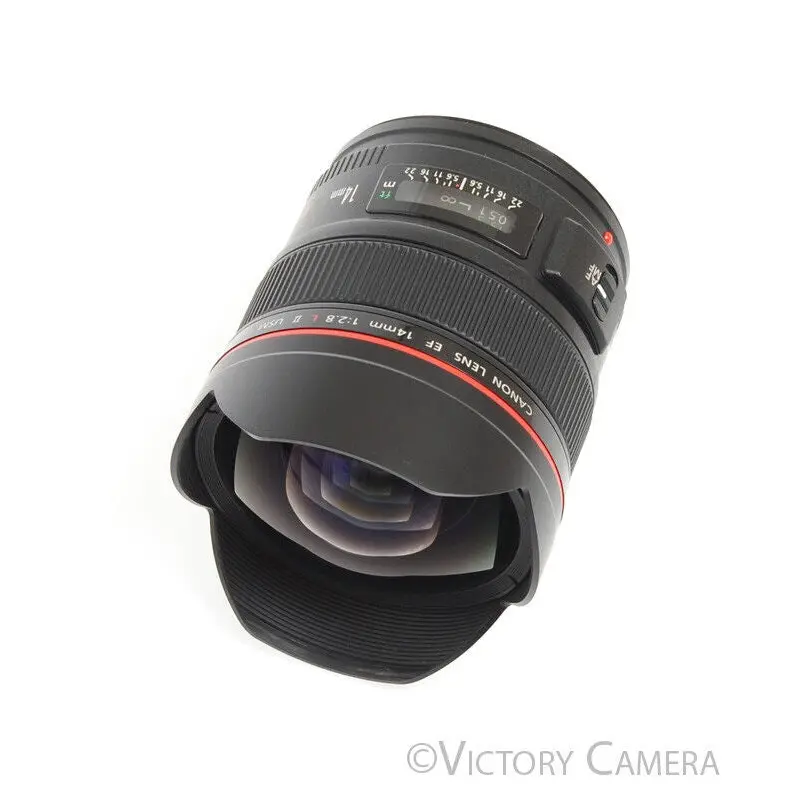 Canon EOS EF 14mm f2.8 L II USM Fisheye Wide Angle Prime Lens  [EXC]