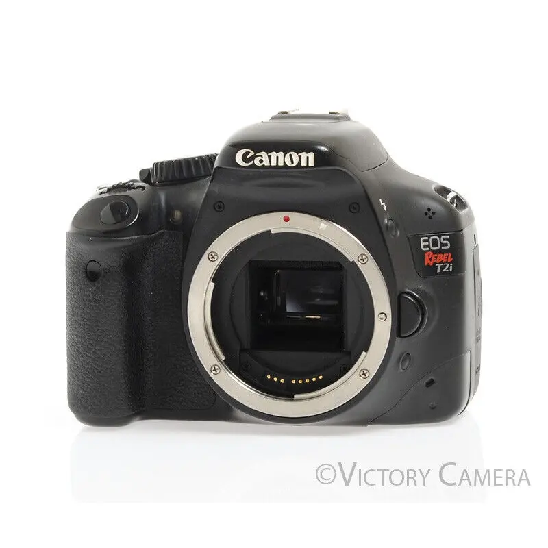 Canon EOS Rebel T2i 18MP DSLR Camera Body [AS-IS]