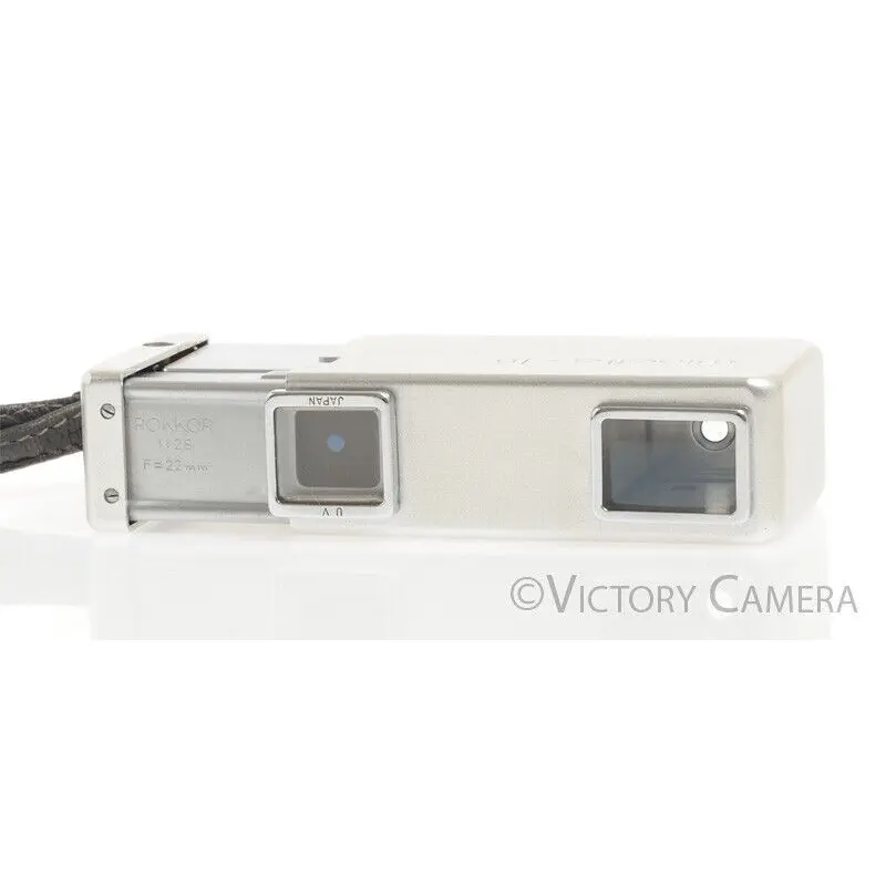 Minolta 16 Subminiature Spy Camera -Clean w/ Case- [EXC]