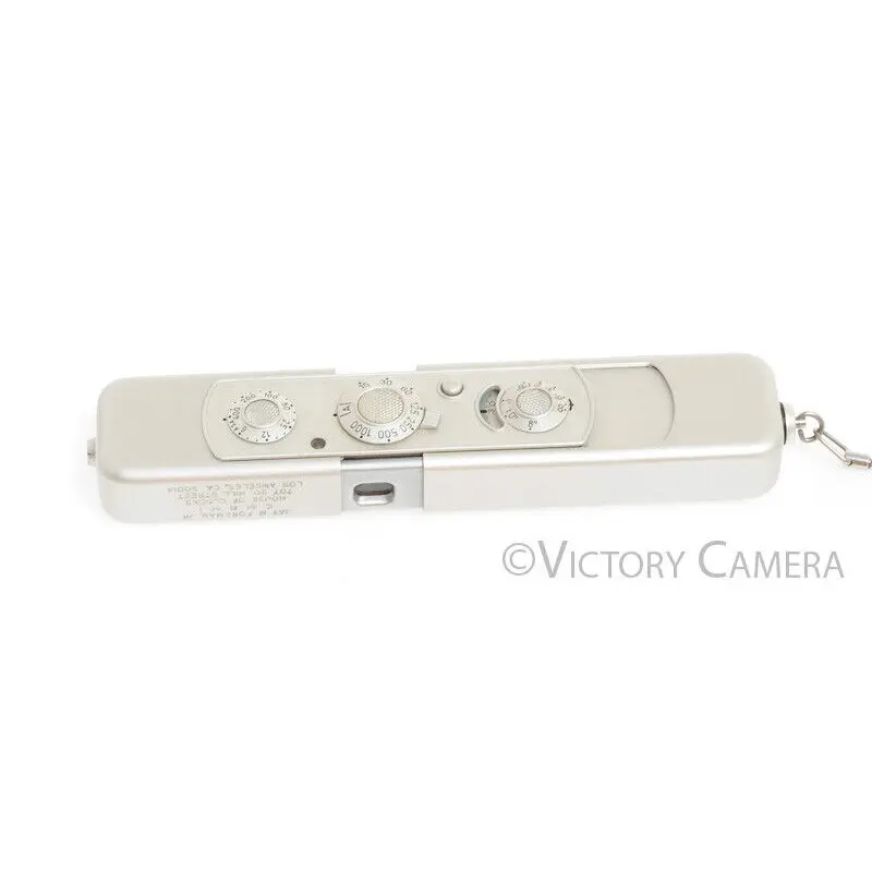 Minox C Subminiature Spy Camera w/ 15mm f3.5 Lens & Chain -House of Clocks- [EXC-]