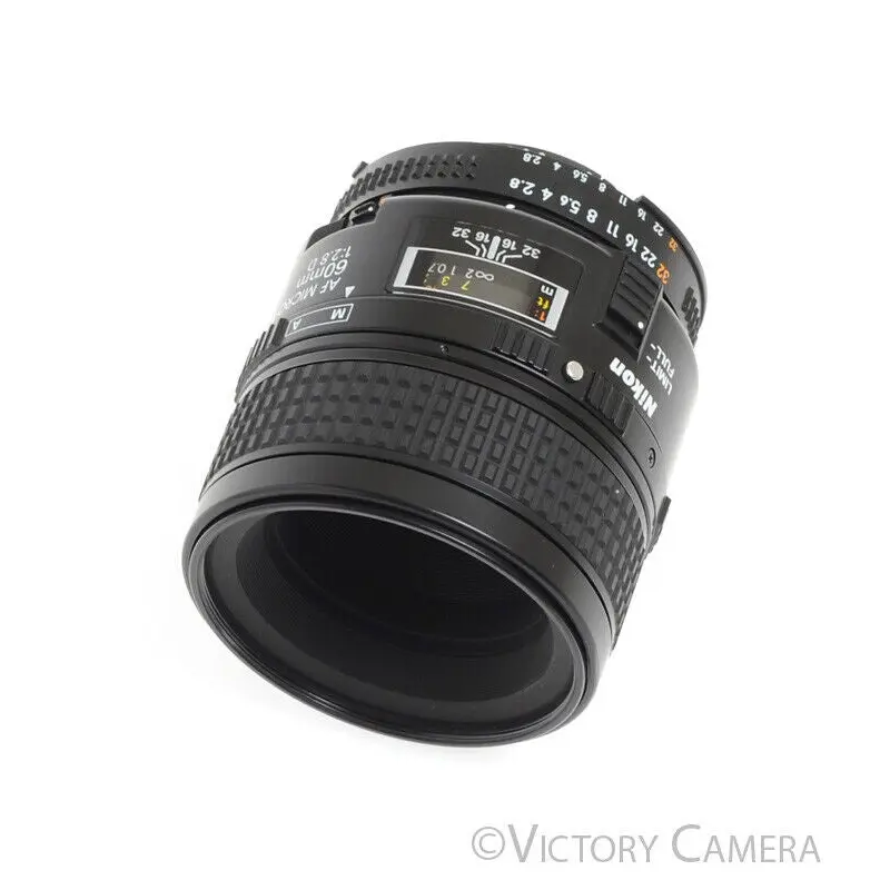 Nikon Micro-Nikkor 60mm F2.8 D Autofocus 1:1 Macro Lens  [EXC]
