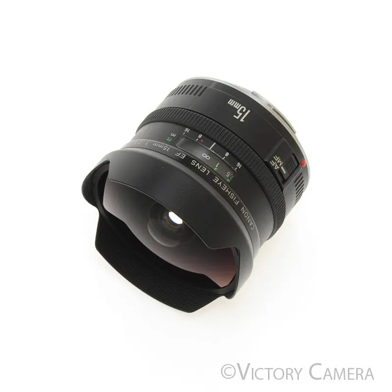 Canon EF 15mm f2.8 Fisheye Wide Angle Prime Lens [EXC+]