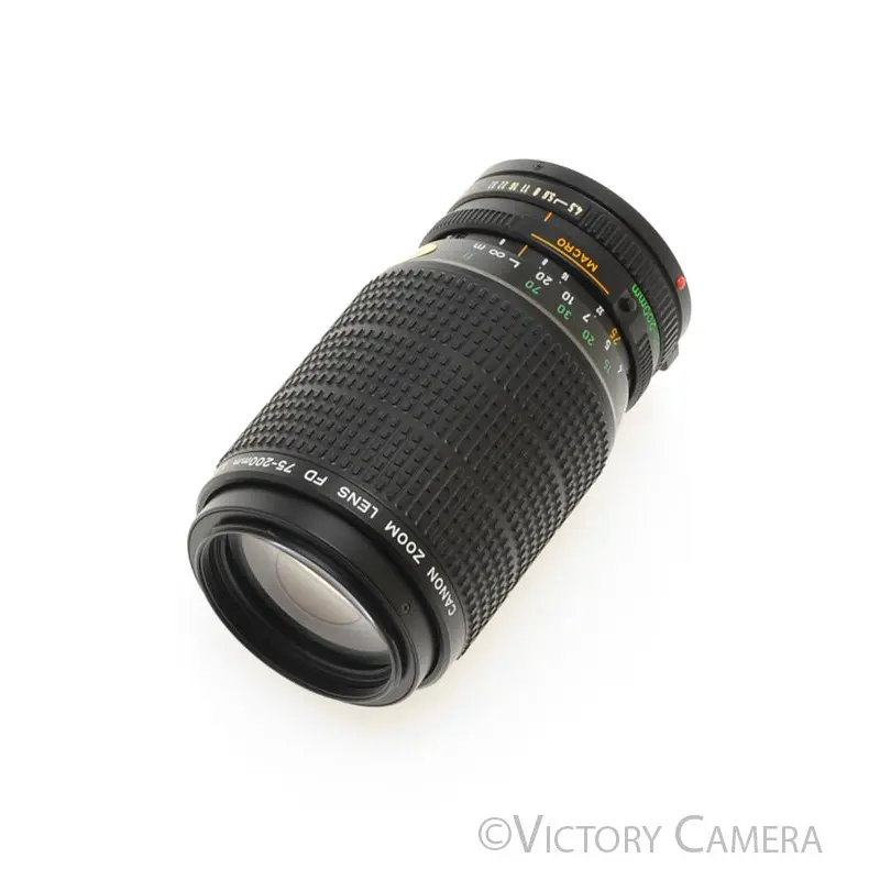 Canon FD 75-200mm f4.5 Zoom Lens [EXC+]