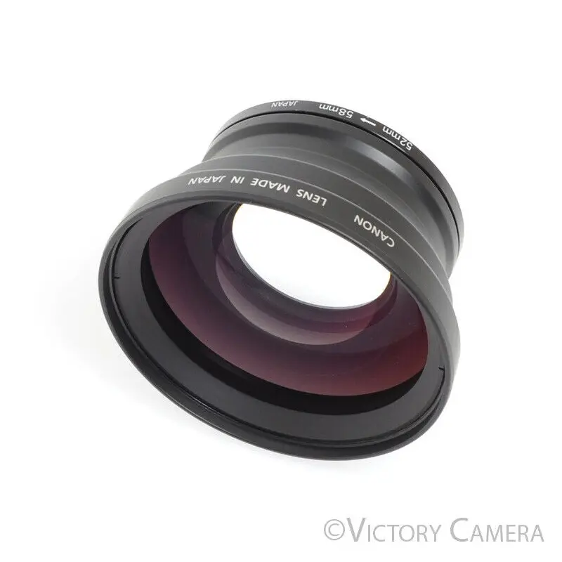 Canon Wide Converter WC-DC58 0.8x for PowerShot G1, G2 & Pro 90  [EXC]