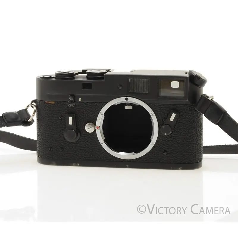 Leica M4 Black Chrome 35mm Rangefinder Camera Body  [EXC]