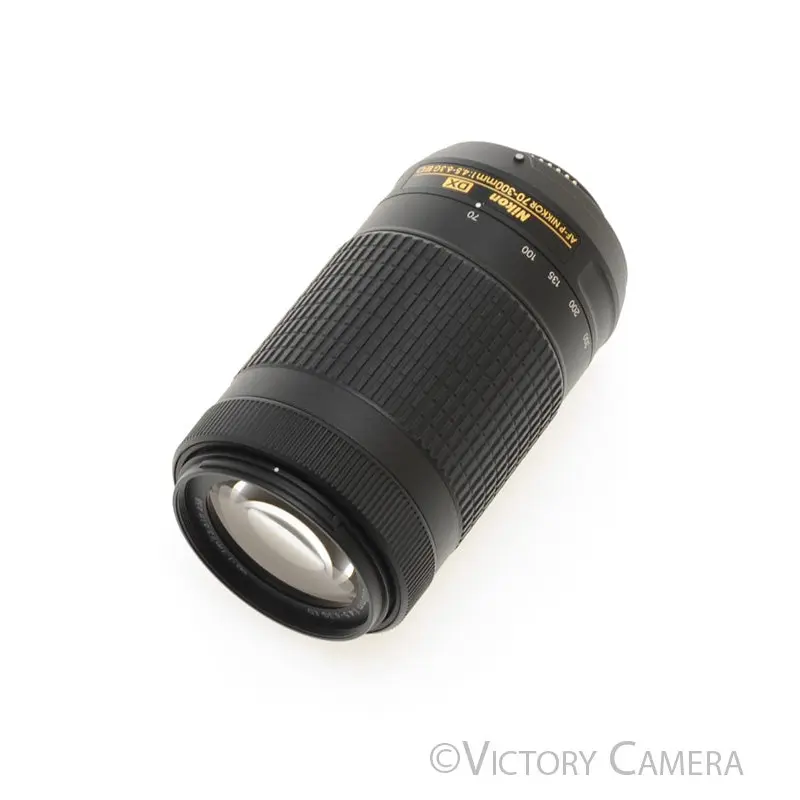 Nikon AF-P 70-300mm f4.5-6.3 G DX VR Autofocus Zoom Lens [EXC]
