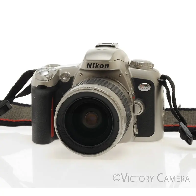 Nikon N75 AF 35mm Film Camera w/ Nikkor 28-80mm Zoom Lens [EXC]