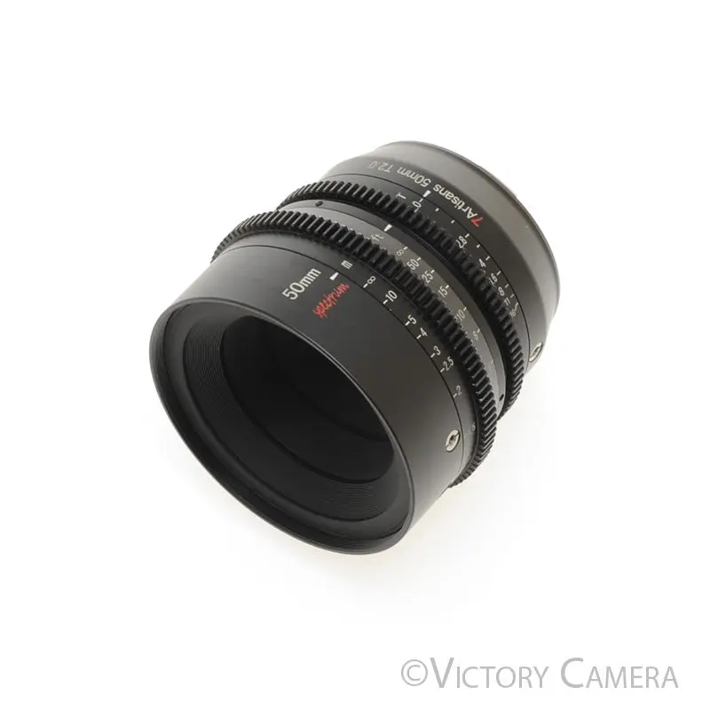 7Artisans 50mm T2.0 Cinema Lens for Leica L Mount [EXC]