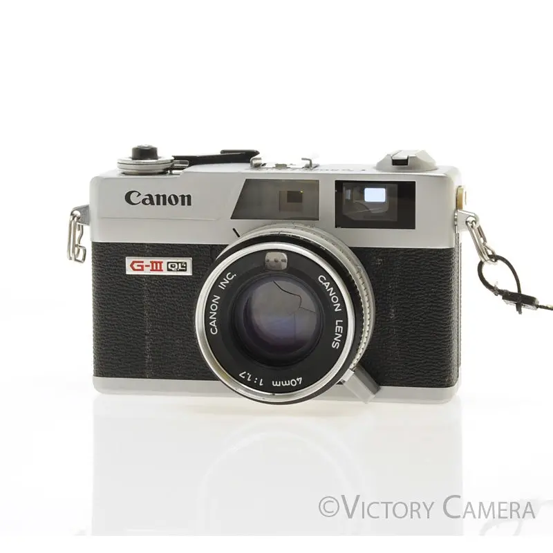 Canon Canonet QL17 QL-17 GIII Rangefinder Camera [EXC]
