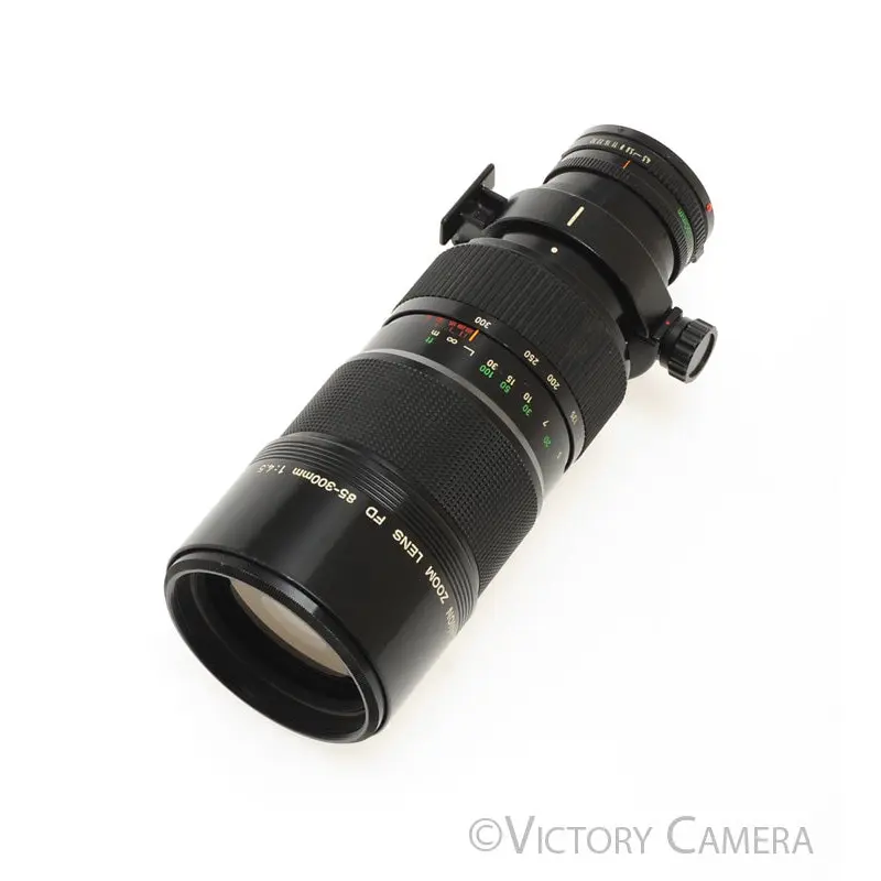 Canon NFD 85-300mm f4.5 Manual Focus Telephoto Zoom Lens [EXC]