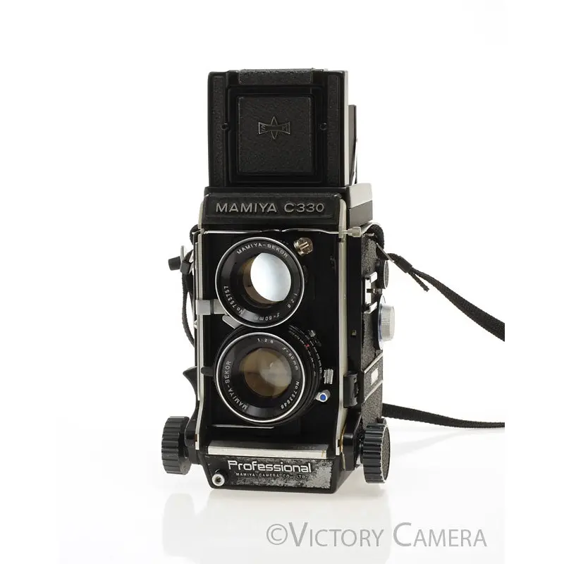 Mamiya C330 TLR 6x6 Camera w/ 80mm f2.8 Blue Dot Lens [EXC]