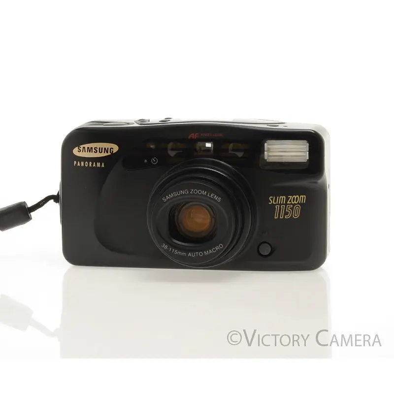 Samsung Slim Zoom 1150 35mm Point & Shoot Film Camera  [EXC]