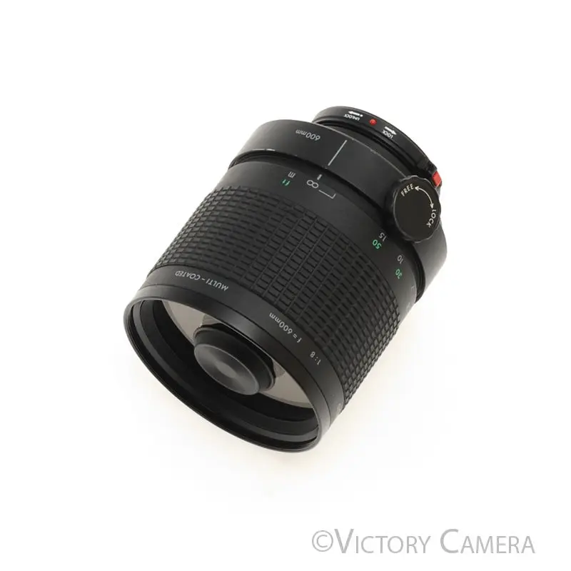 Sigma 600mm f8 Telephoto Mirror Lens w/ Filters for Canon FD [EXC+]