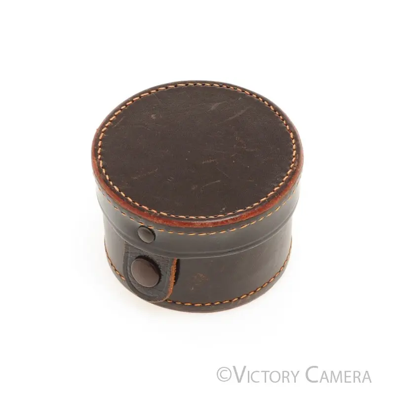Leica Leitz Brown Leather Case for LTM Summaron 3.5cm f3.5 Lens [EXC]