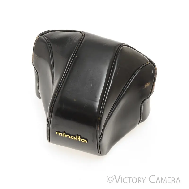Minolta X-700 X700 Black Leather Ever Ready Case [EXC]