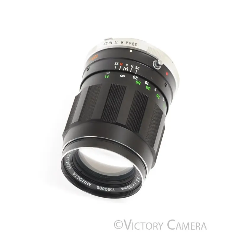 Minolta MC Tele Rokkor-QD 135mm f3.5 Telephoto Prime Lens [EXC+]
