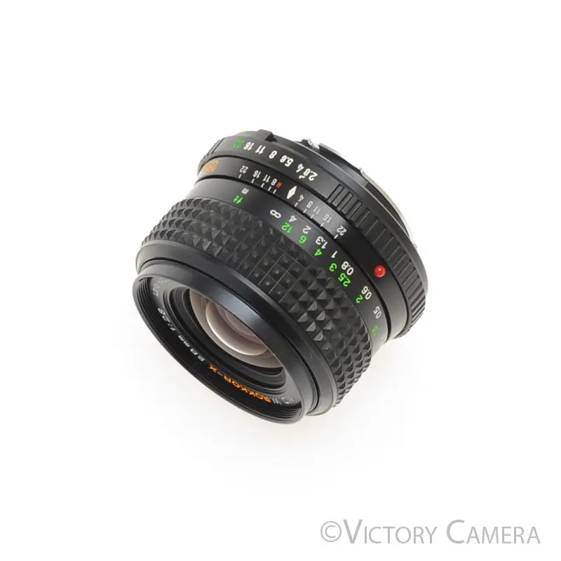 Minolta W.Rokkor-X 28mm f2.8 MD Wide Angle Prime Lens [EXC+]