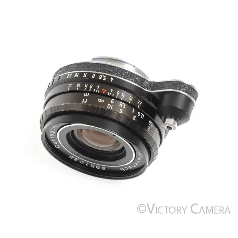 Schneider Curtagon 28mm f4 Black Wide Angle DKL Lens -Rare Button Version- [EXC]