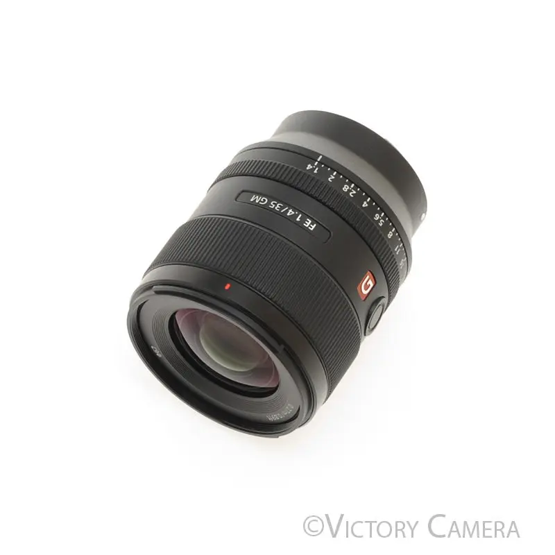 Sony FE 35mm  f1.4 GM Fast Wide Angle Prime Lens for E Mount w/ Shade [MINT-]