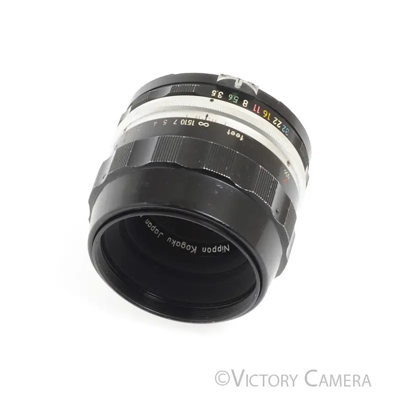 Nikon Micro-Nikkor 55mm f3.5 AI'd Macro Lens [EXC-]