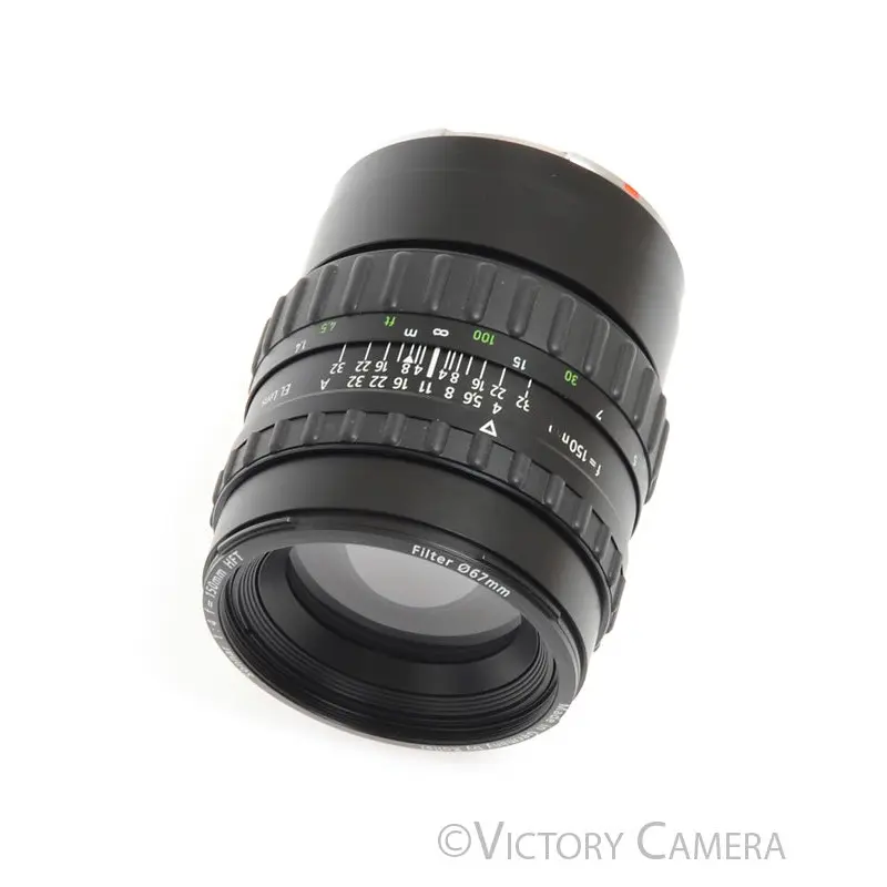 Rollei Rolleiflex 150mm f4 Sonnar HFT EL Lens for SLX & 6000 Series [EXC+]