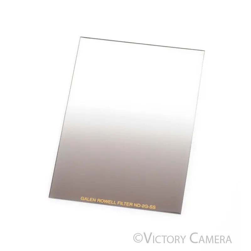 Singh-Ray 84mm x 120mm ND-2D-SS Soft Edge Graduated ND Filter -Light Marks- [Good]