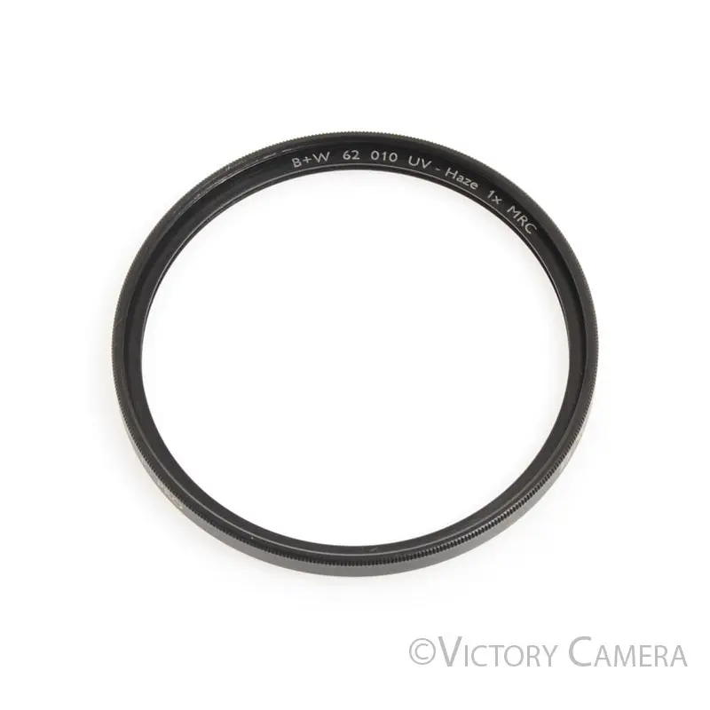B+W 010 62mm UV Haze 1x MRC -Clean in Case- [EXC+]