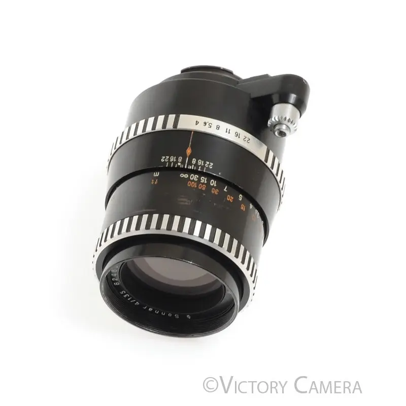 Carl Zeiss 135mm f4 Telephoto Prime Lens for Exakta w/ Button  [EXC+]