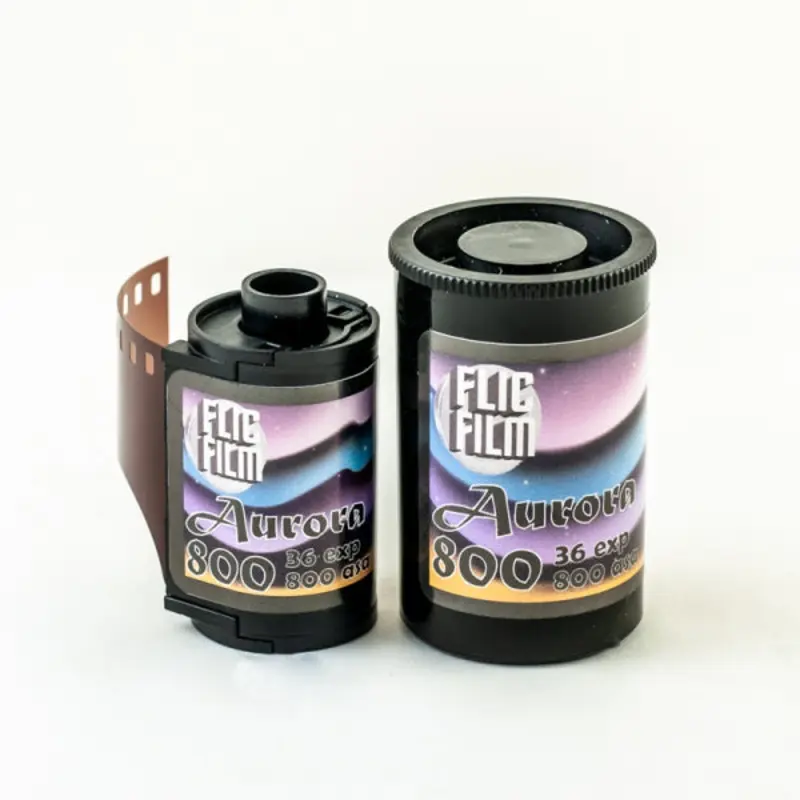 Flic Film Aurora 800 ISO 35mm x 36 exp. Color Negative Film