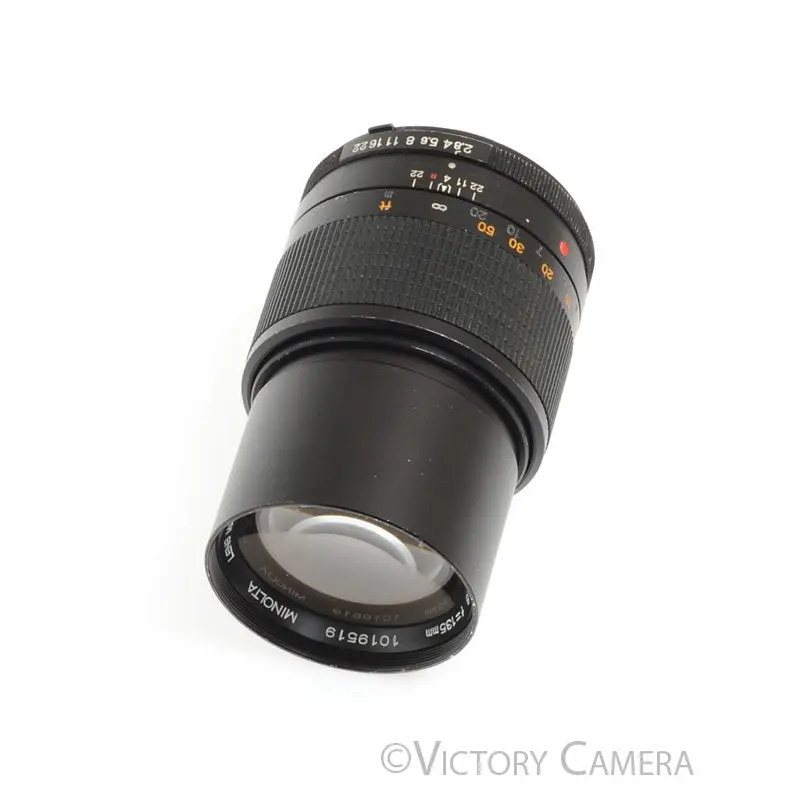Minolta MC Tele Rokkor-PF 135mm f2.8 Celtic Telephoto Lens  [BAR]