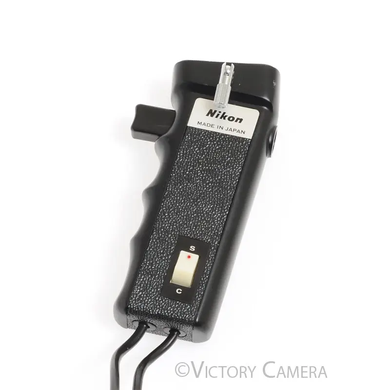 Nikon Genuine Pistol Grip w/ Micro Switch for F36 w/ F250 Bulk Back  [EXC+]