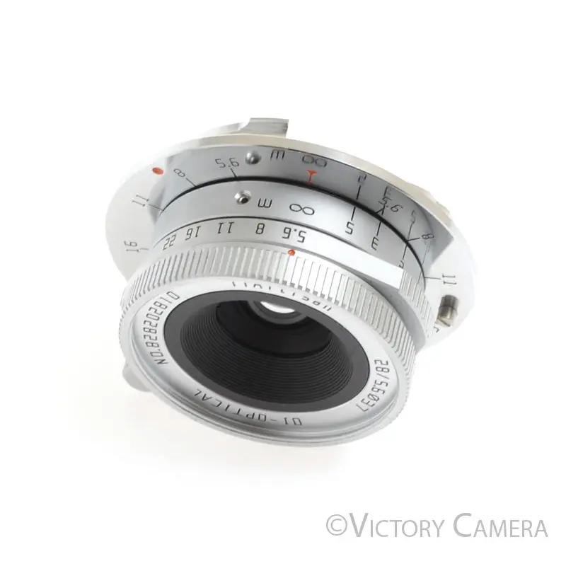 TTArtisans 28mm f5.6 DJ-Optical Chrome Wide Angle Lens for Leica M  [EXC+]