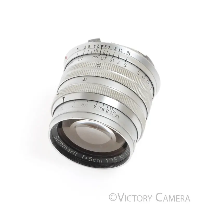 Leica Summarit M 5cm 50mm F1.5 Lens (light scratches) [EXC-]