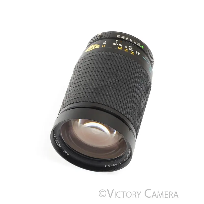 Tokina SZ-X 28-200mm f3.5-5.3 Manual Focus Zoom Lens for Pentax K Mount  [EXC+]