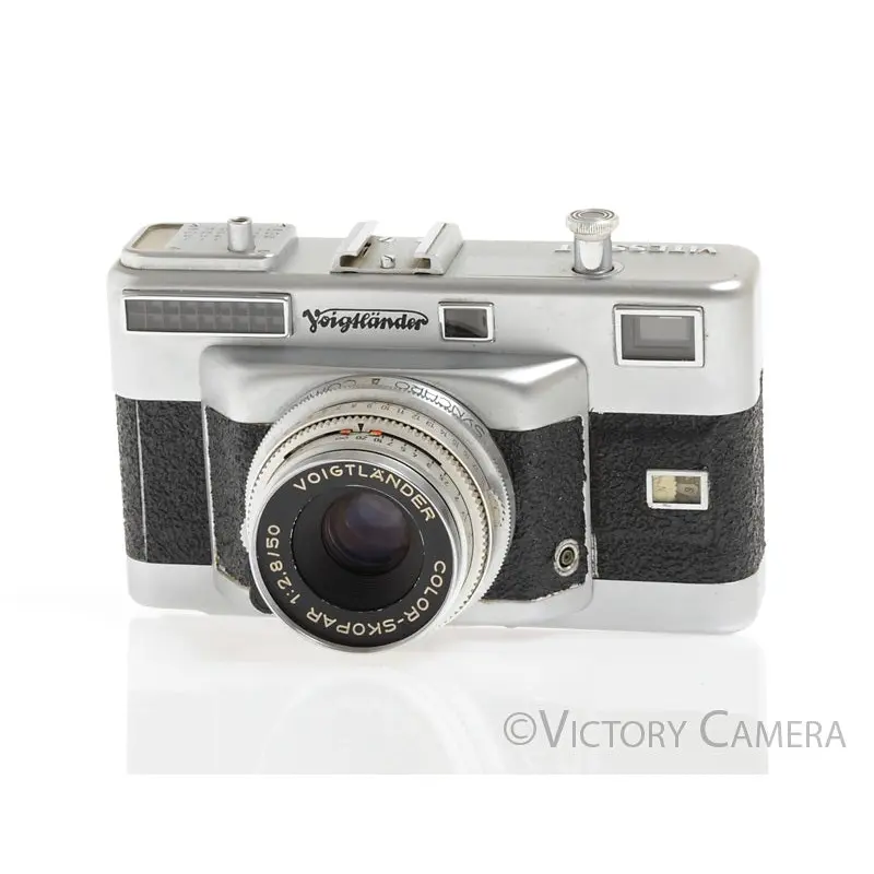 Voigtlander Vitessa T 35mm Film Camera w/ 50mm f2.8 Lens -BGN, Fungus, As is-