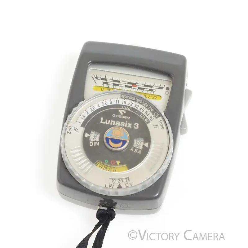 Gossen Lunasix 3 Ambient Light Meter w/ Case [EXC-]