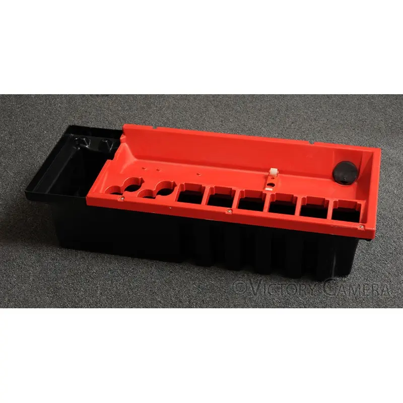 Jobo CPA 2 / CPP2 Film Processor Base / Tub w/ Red Cover + Rollers [EXC]