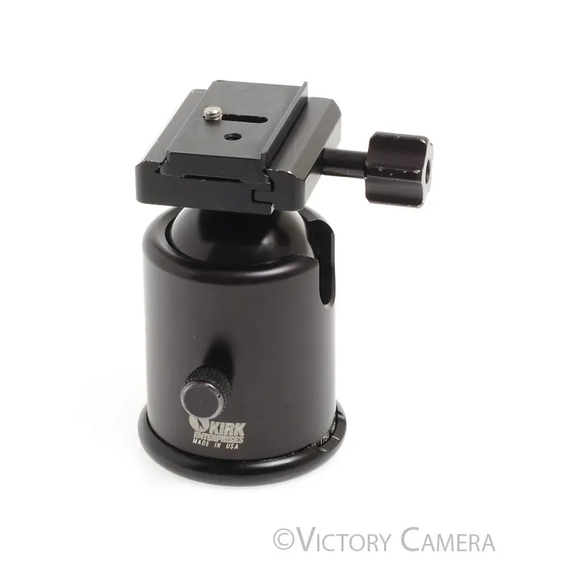 Kirk Enterprises BH-1 Heavy Duty Ball Head w/ QR Plate [EXC]