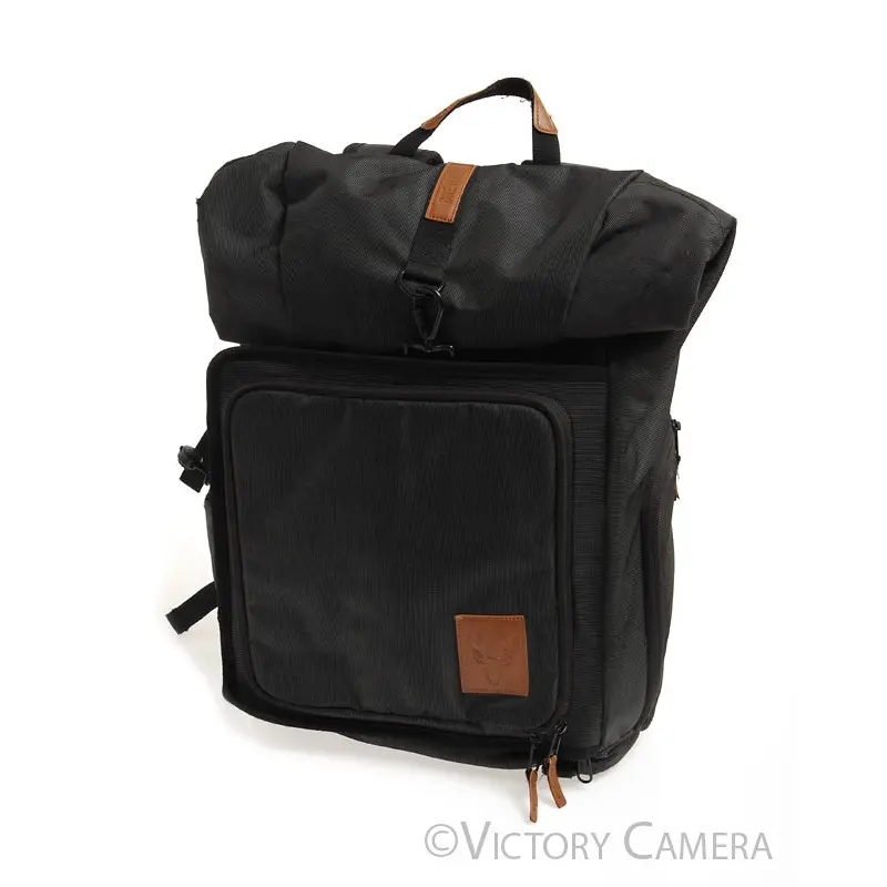 Brevite Incognito Rolltop Dark Grey Camera Backpack [EXC-]