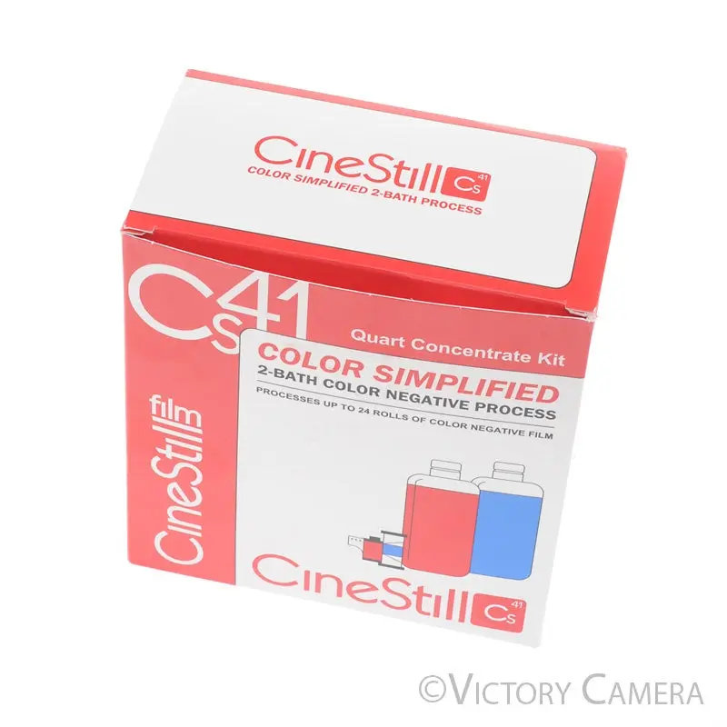 CineStill Cs41 C41 Color Simplified Liquid Developing Quart Kit
